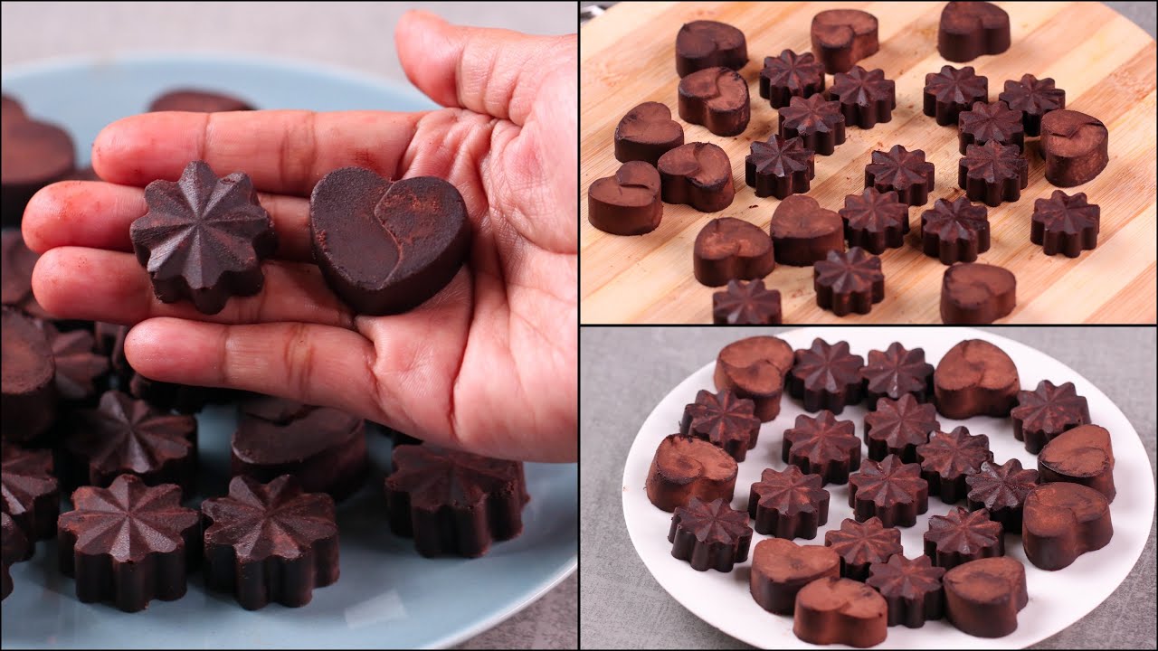 4 INGREDIENTS CHOCOLATE RECIPE | HOMEMADE CHOCOLATE RECIPE | EASY CHOCOLATE RECIPE | N'Oven
