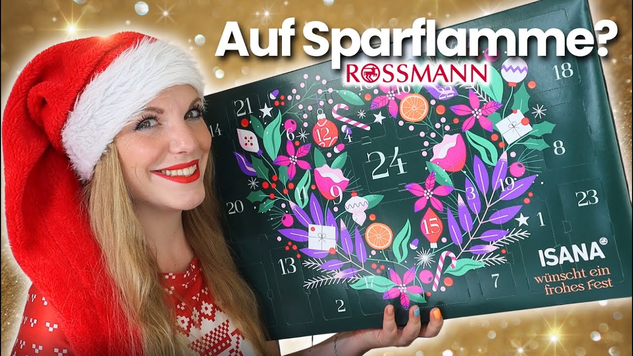 ISANA Adventskalender 2024 Inhalt 🔥 Rossmann Drogerie auf Sparflamme