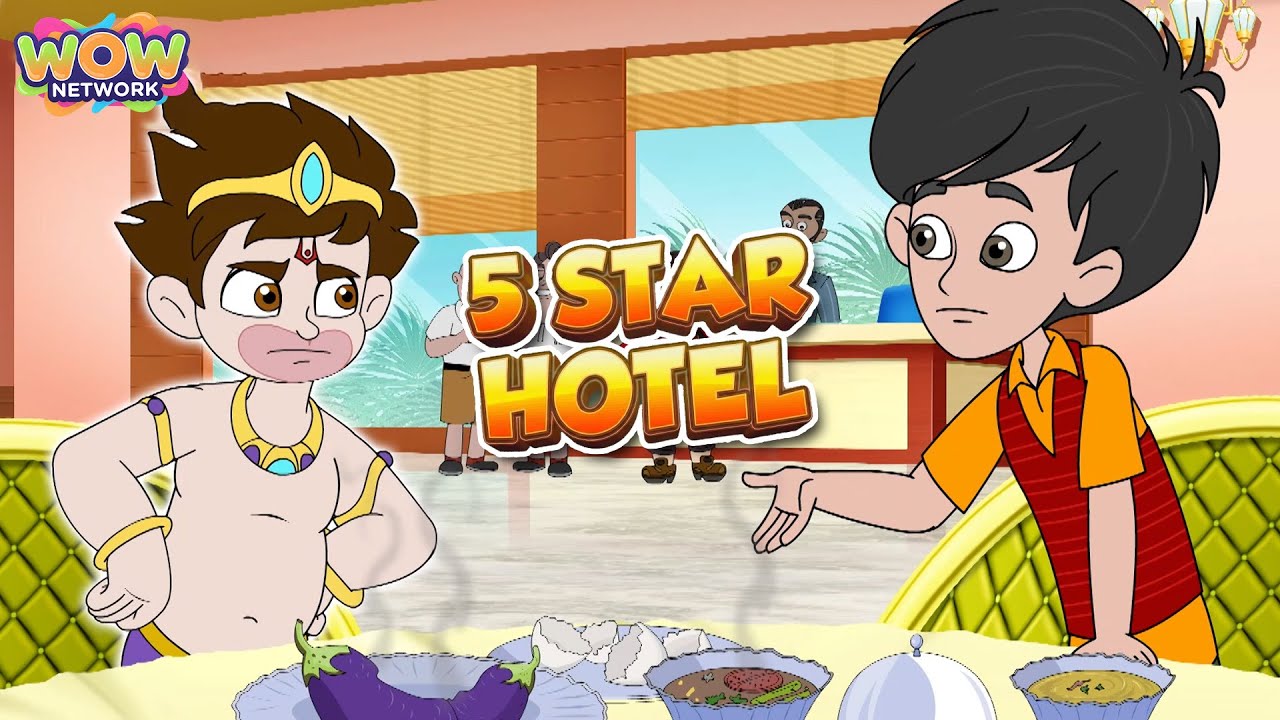 5 Star Hotel 🏨⭐ | Selfie with Bajrangi | Season 01 | Hindi Cartoon For Kidz | Wow Network