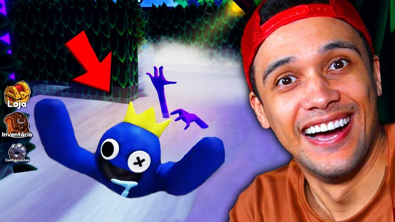 NOVO FINAL? ENTREI NO RAINBOW FRIENDS CHAPTER 2 NO ROBLOX! NOVO MONSTROS CIANO E AMARELO!