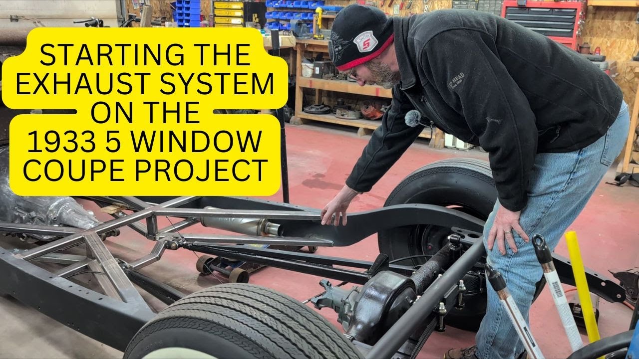 Starting the exhaust on the 33 Coupe project. A few more parts for the roadster.