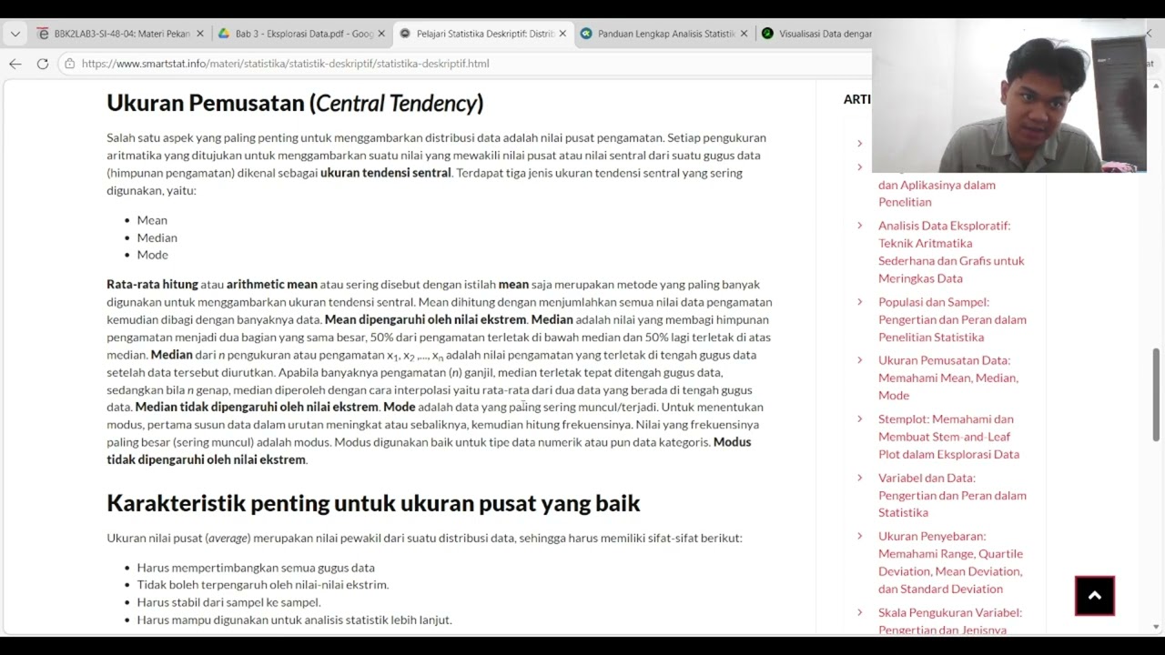 MINGGU 3 – EKSPLORASI DATA Sub-section: Self Study