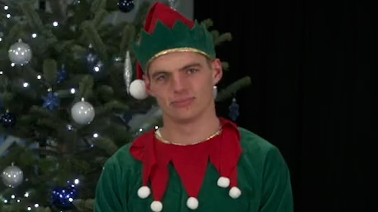 10 Totally Goofy Minutes of F1 Drivers Celebrating Christmas