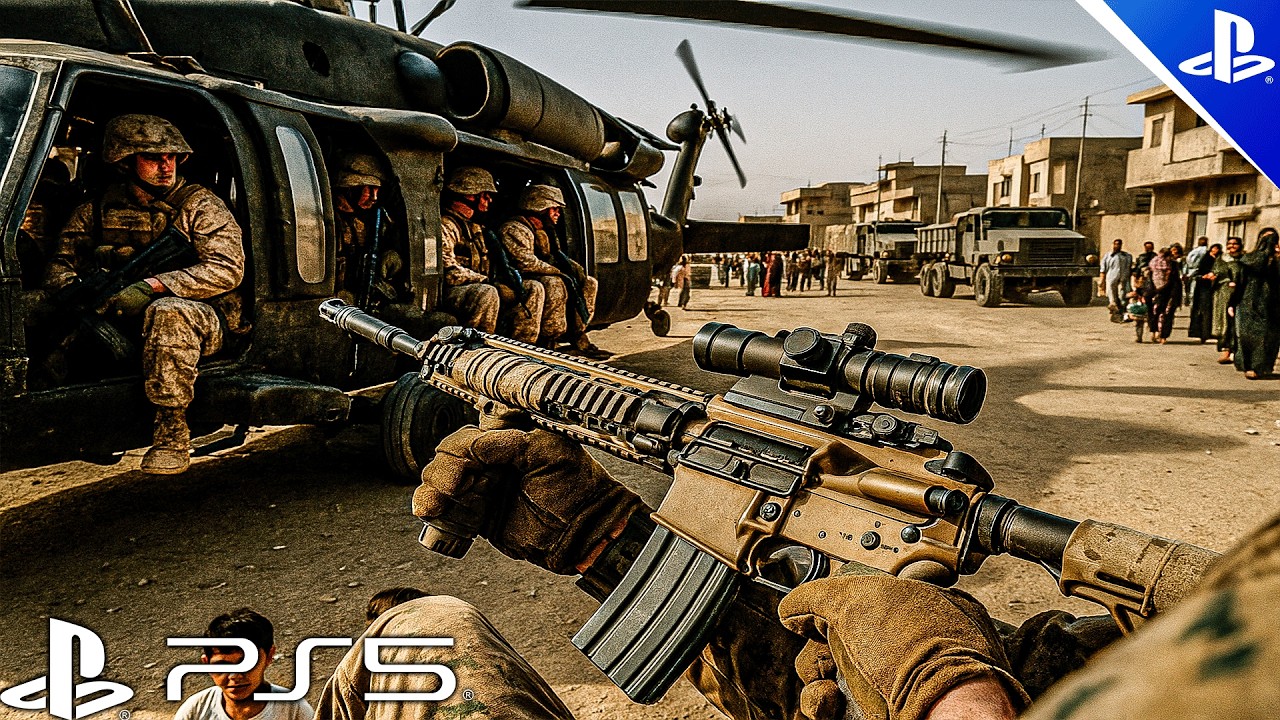 THE POWER OF THE AMERICAN ARMY DURING AN INVASION IN AFGHANISTAN / Call of Duty Gameplay (PS5 4K60)