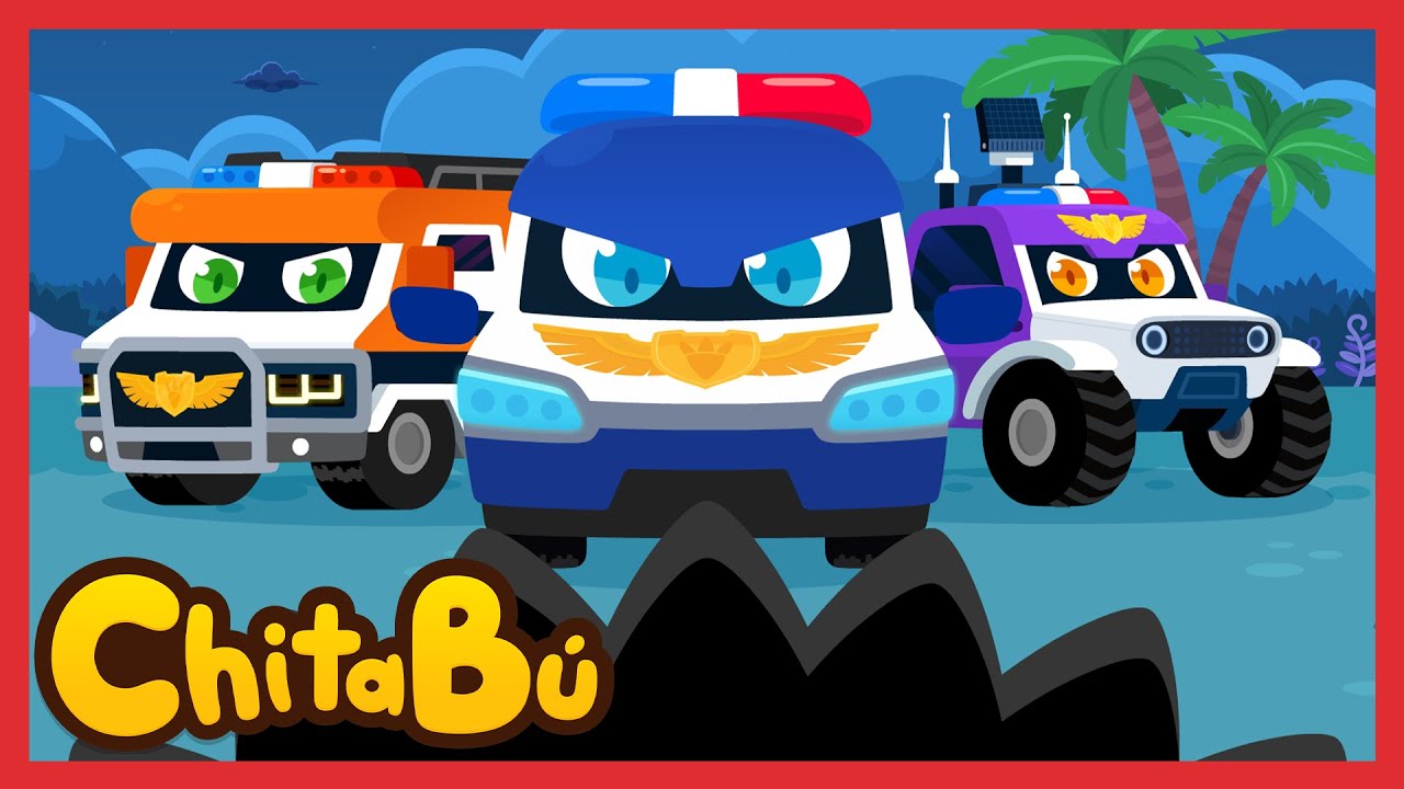 [NUEVA CANCIÓN 🥳] ¡Vamos! Chitabú Dinocars ¡Atrapa al Ladrón! | Canciones Infantiles |  #ChitaBú
