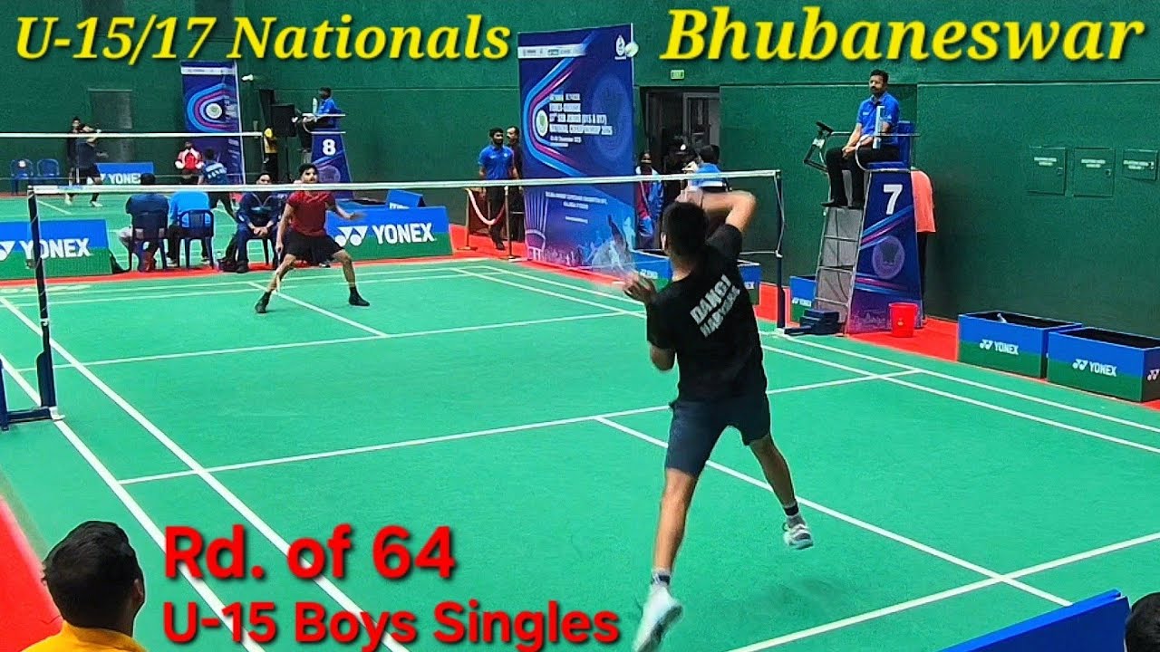 Aryan Dangi[14] Vs Shubham Solanki, U15 BS Rd. of 64, Nationals Bhubaneswar Dec 2025