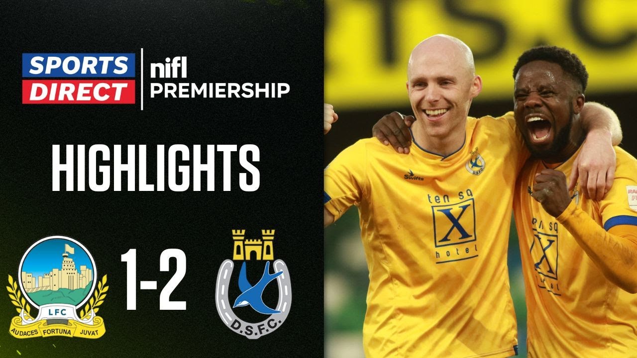 Swifts shoc Blues! | Linfield 1-2 Dungannon Swifts | #sportsdirectprem