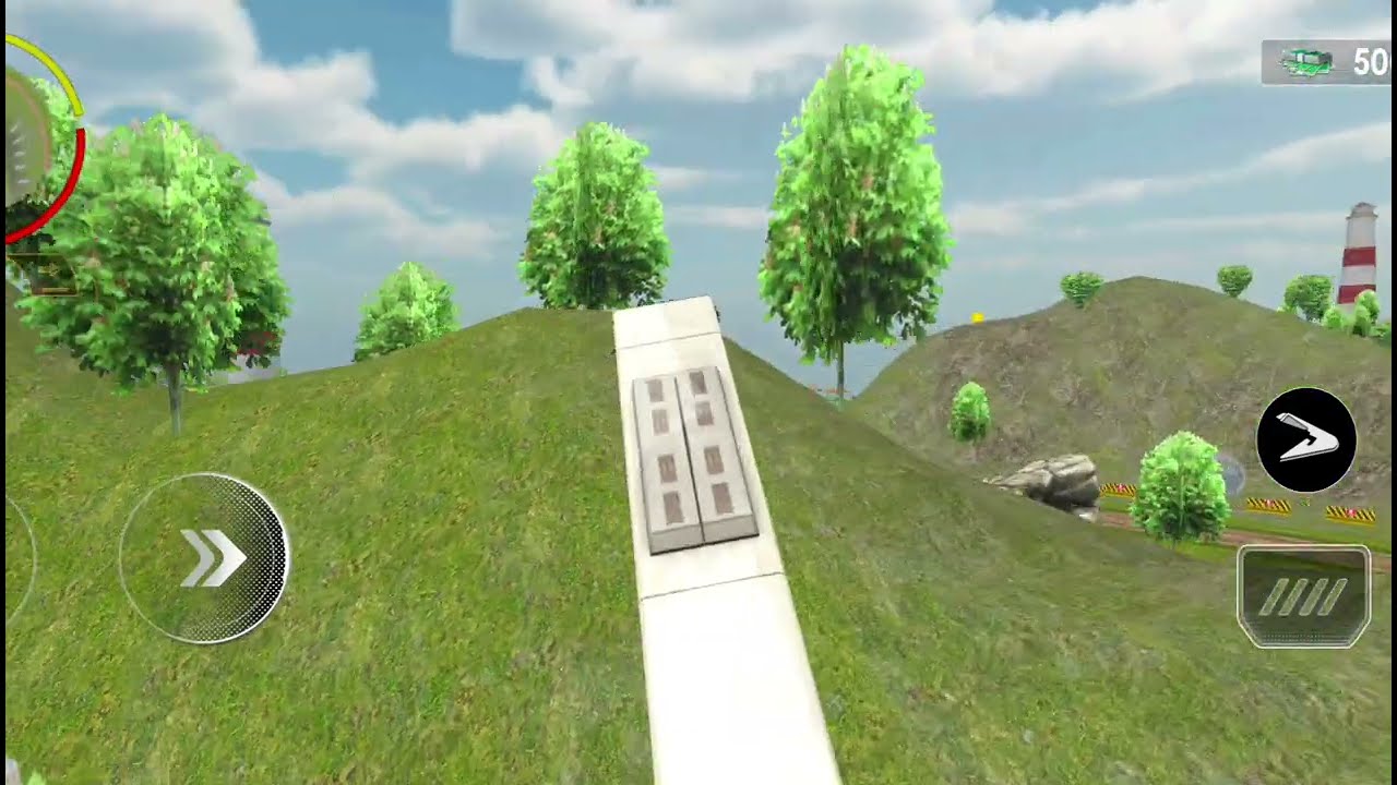 MOUNTAIN CLIMB 4X4 BUS DRIVING { NEW BUS GAMEPLAY }