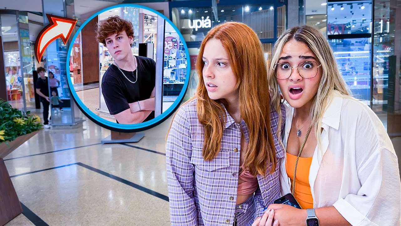 O CARA DO TINDER EST&Aacute; NOS SEGUINDO NO SHOPPING... E AGORA!!!