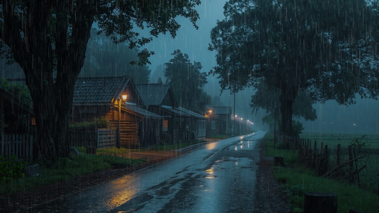 Sounds of Rain & Thunder for Deep Sleep – Relax Your Mind & Sleep Peacefully Tonight