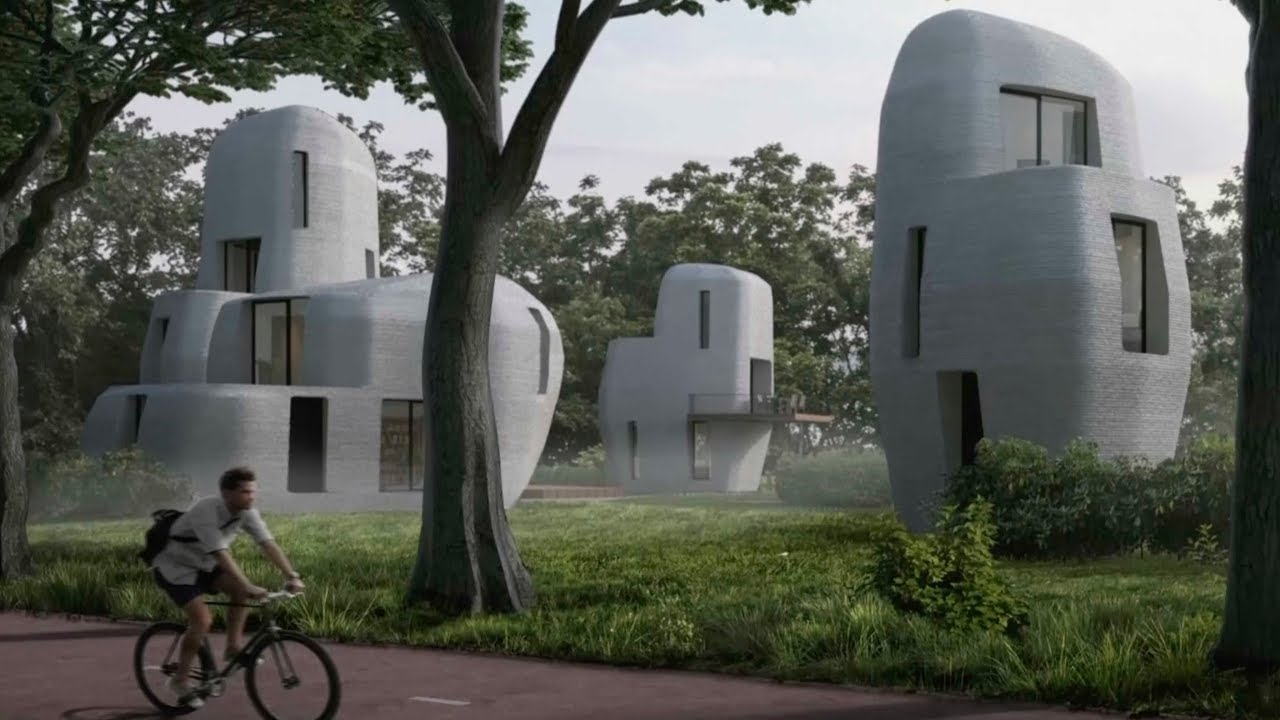 Netherlands to build world's first commercial 3D printed houses