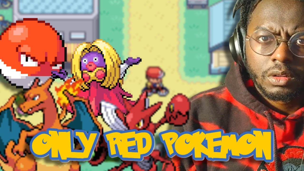 POKEMON FIRE RED BUT MY POKEMON ARE EITHER FIRE OR RED (DAY 3)