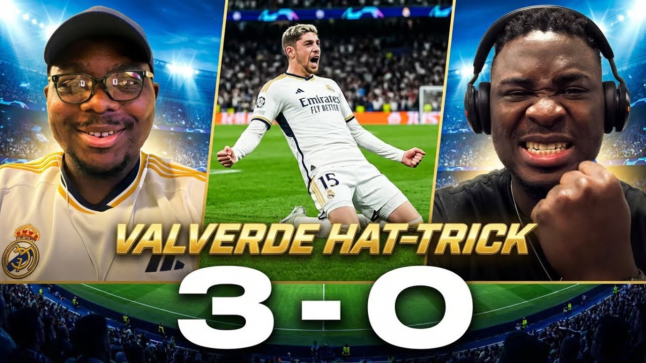 REAL MADRID 3 - MANCHESTER CITY 0 Match Reaction | An immense performance from VALVERDE 