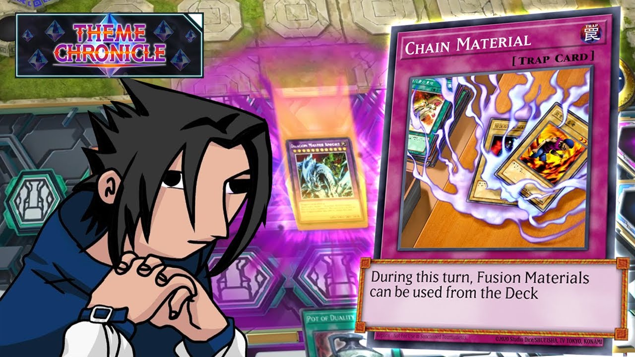 Do any crazy thing you desire with this card! Theme Chronicle Yugioh Master Duel