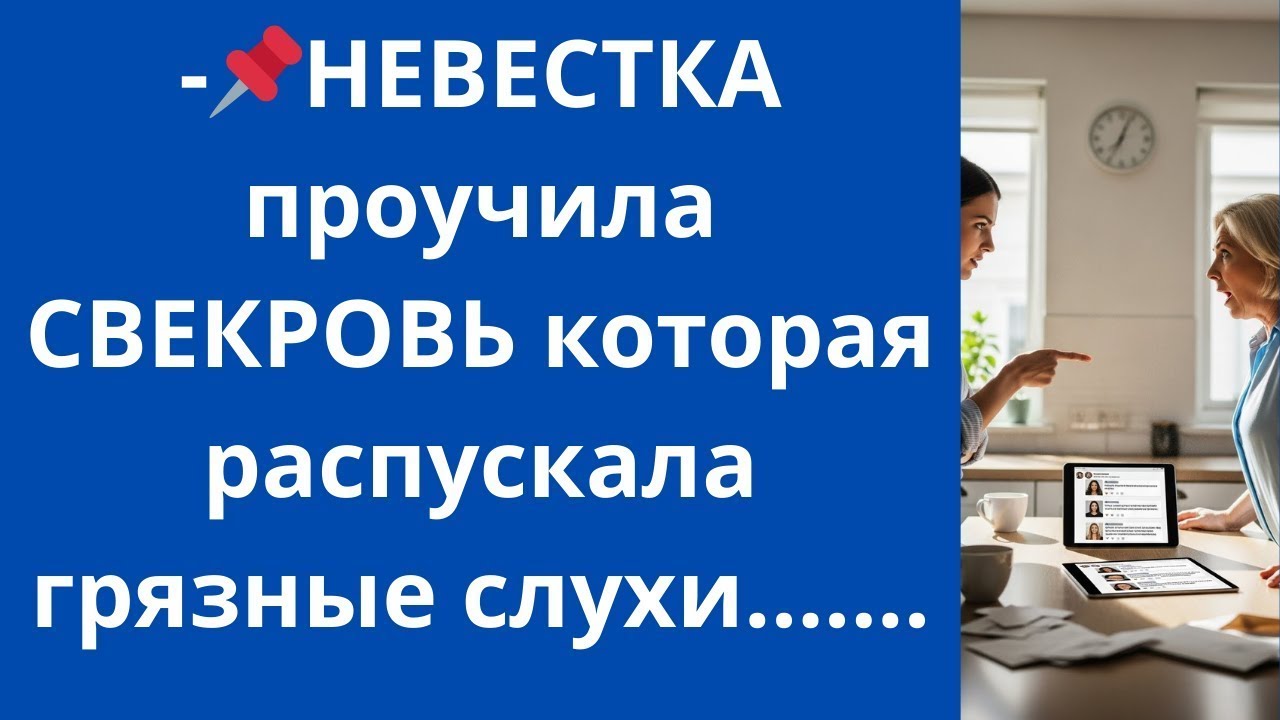 - НЕВЕСТКА проучила СВЕКРОВЬ которая распускала грязные слухи...