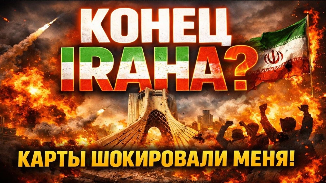 Конец ИRАНА! Карты шокировали меня!