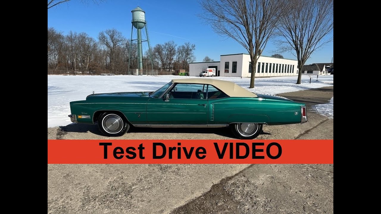 1972 Cadillac Eldorado Convertible from Rev Up Motors STK 726