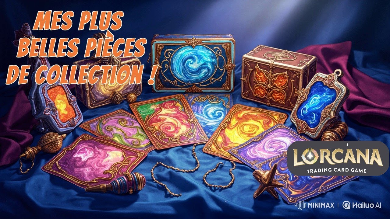 Lorcana, le retour avec Golden booster Ludo et sa splendide collection