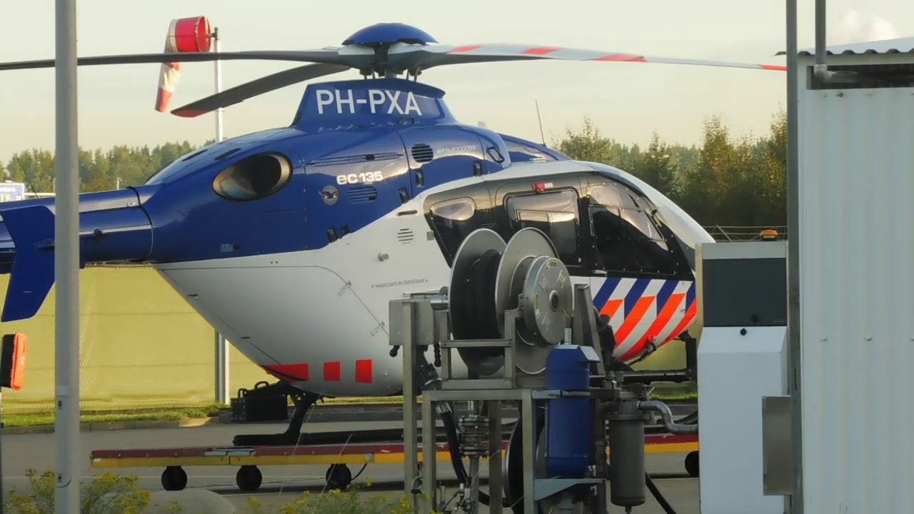 PH-PXA ready for flying on the platform of schiphol east