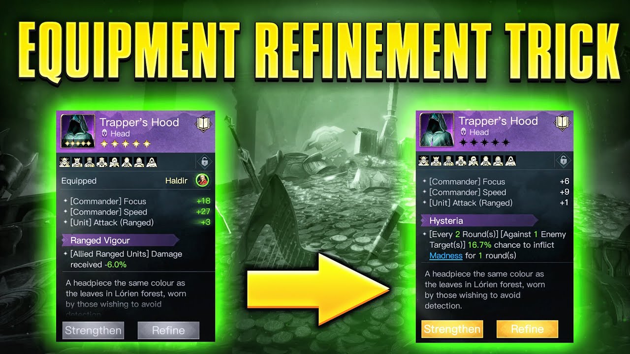 Refinement Without Losing Items Trick | LOTR: Rise to War