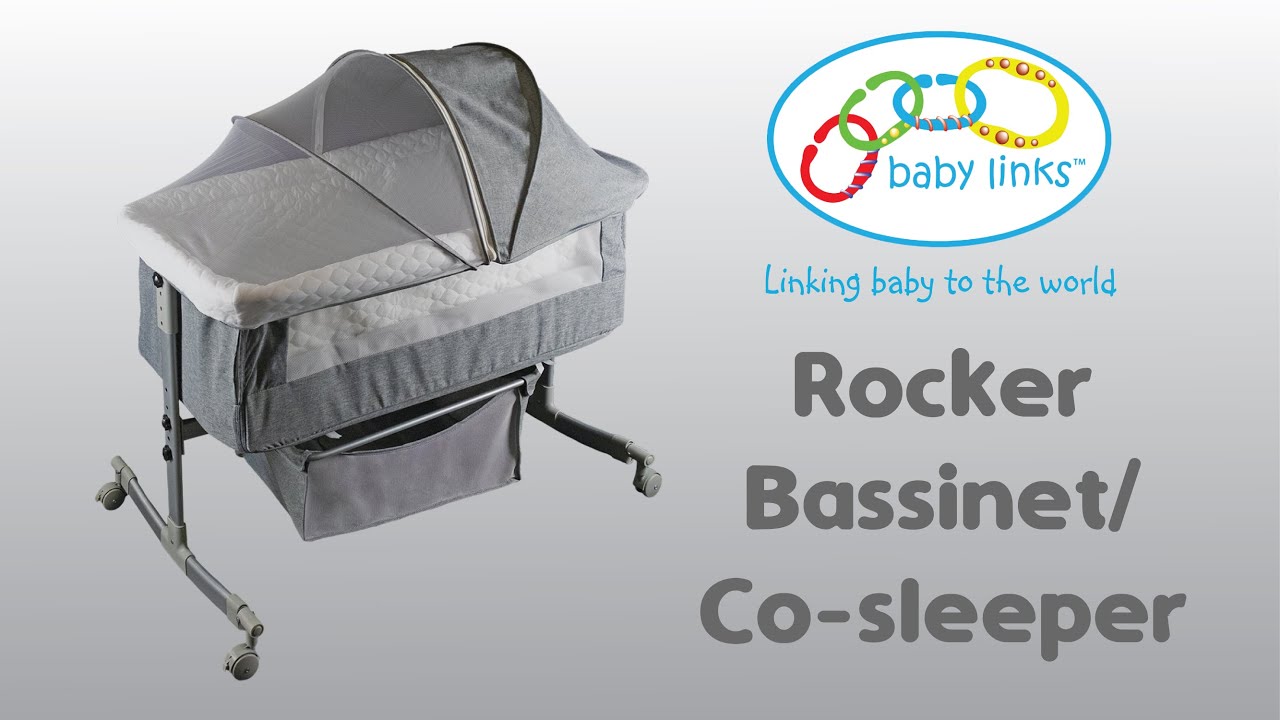 Baby Links Rocker Bassinet/Co-sleeper