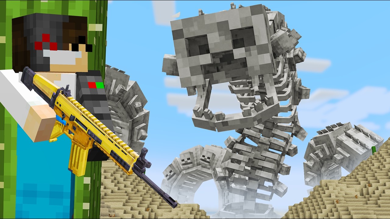 Guns vs Minecraft's Strongest Bosses