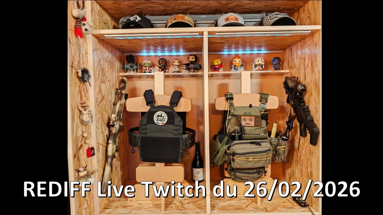 REDIFF Live n°7 : Set up pour ma prochaine OP