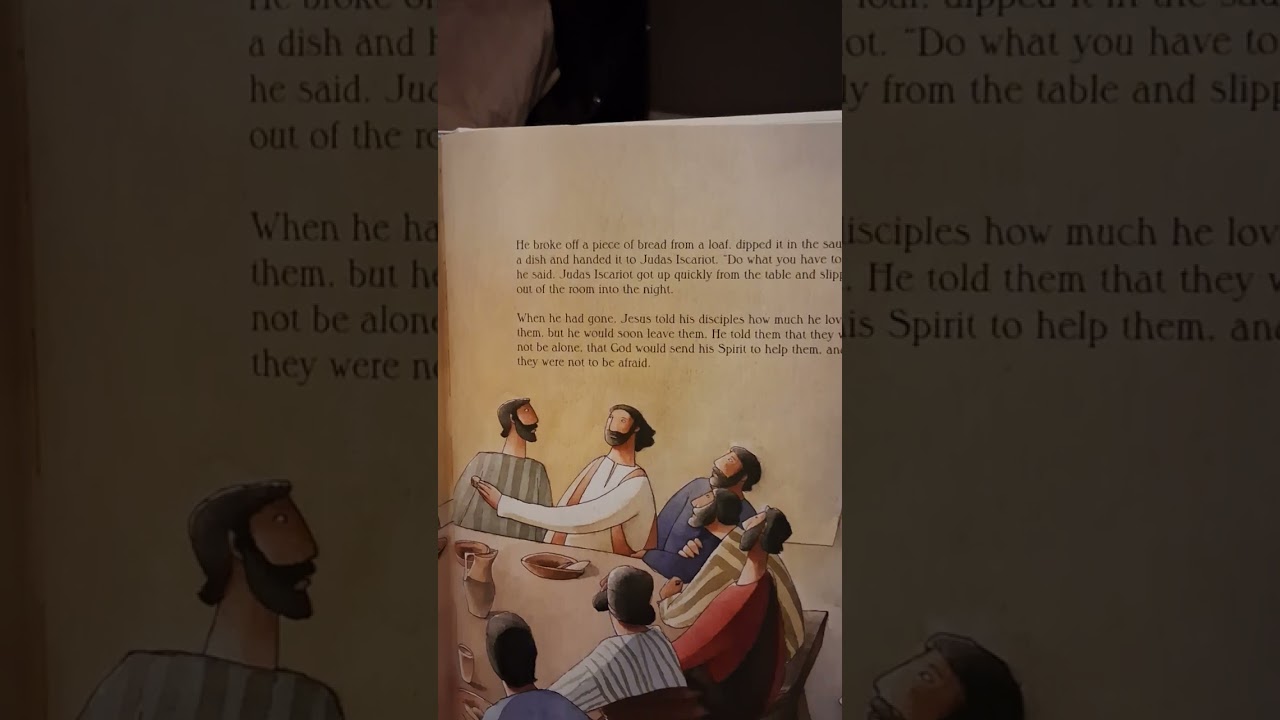 #nightnighttime #letsreadabiblestory #thelastsupper #biblestoriesforchildren