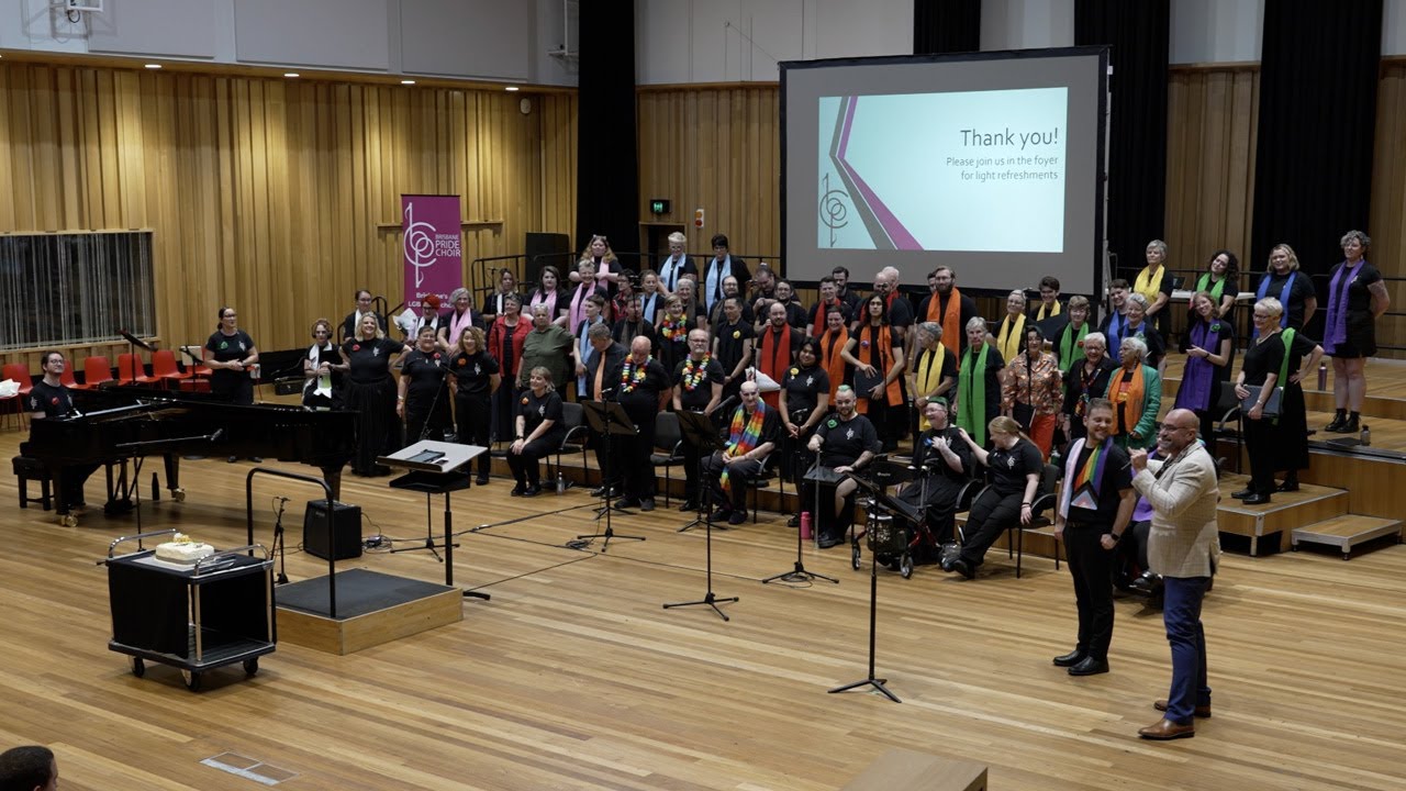 Brisbane Pride Choir - 25th Anniversary Silver Jubilee Performance