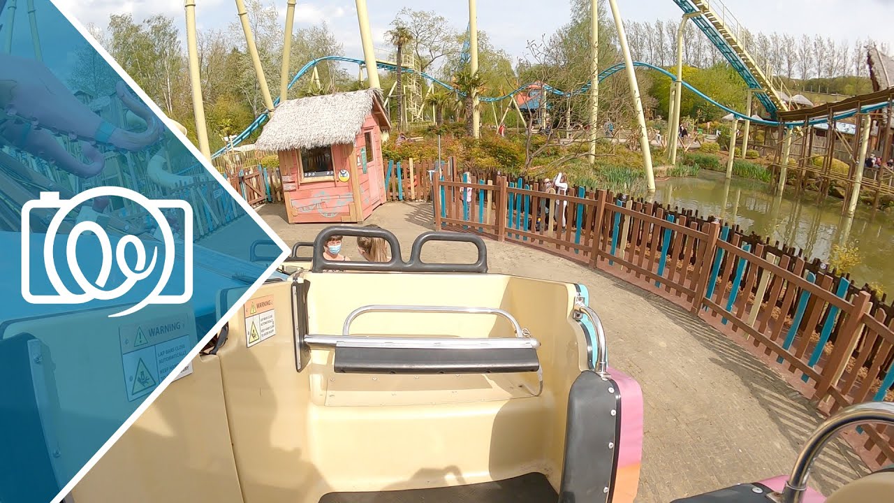 Octopus (Wipeout) @ Walibi Belgium 2021 - 2,7K (Full HD) Onride / POV Video
