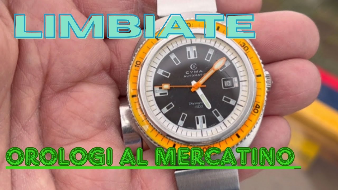 LIMBIATE OROLOGI AL MERCATINO