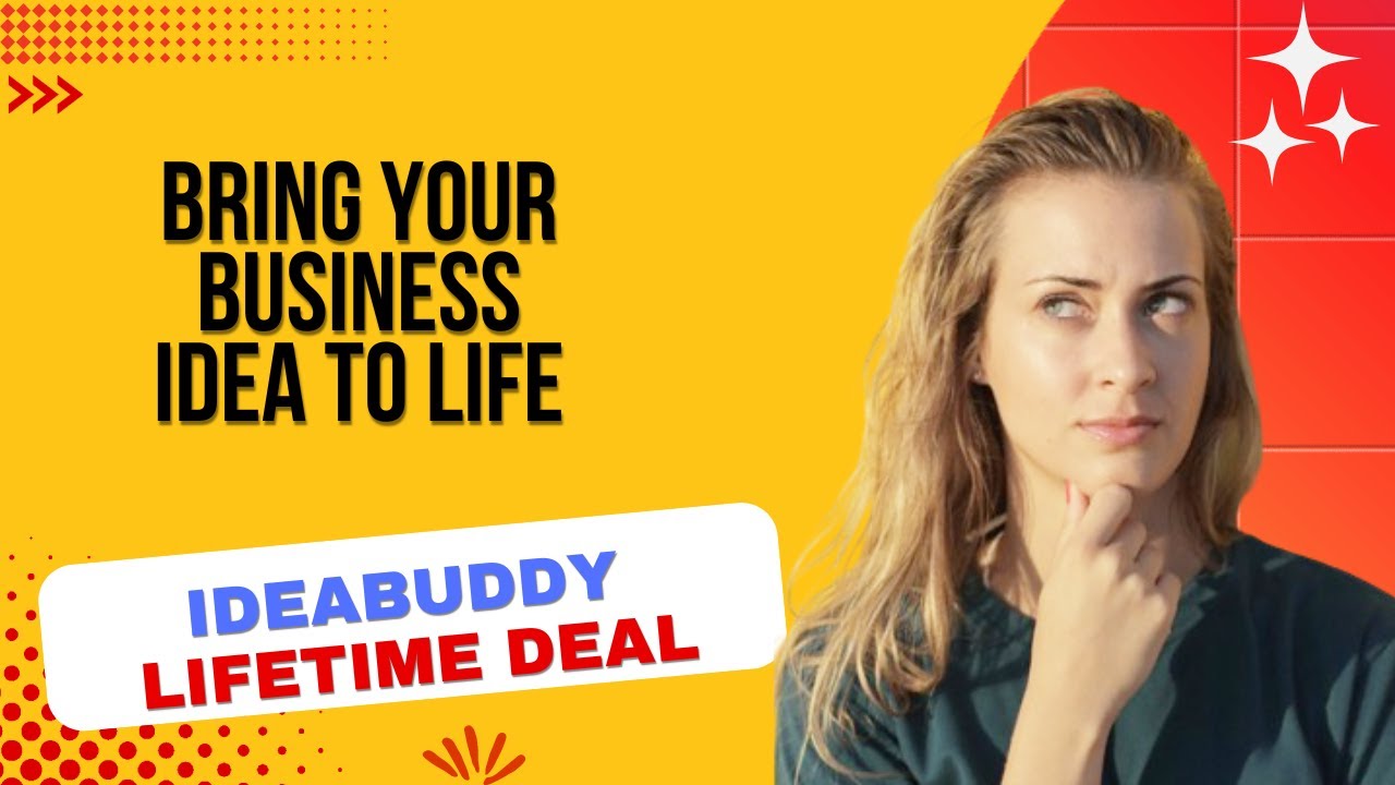 IdeaBuddy Lifetime Deal I Turn your business ideas into reality with this business planning software