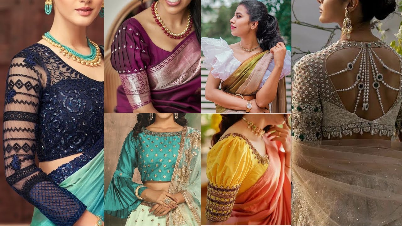 New blouse sleeve designs 2025//Latest blouse sleeve designs for sarees//Trendy blouse sleeves