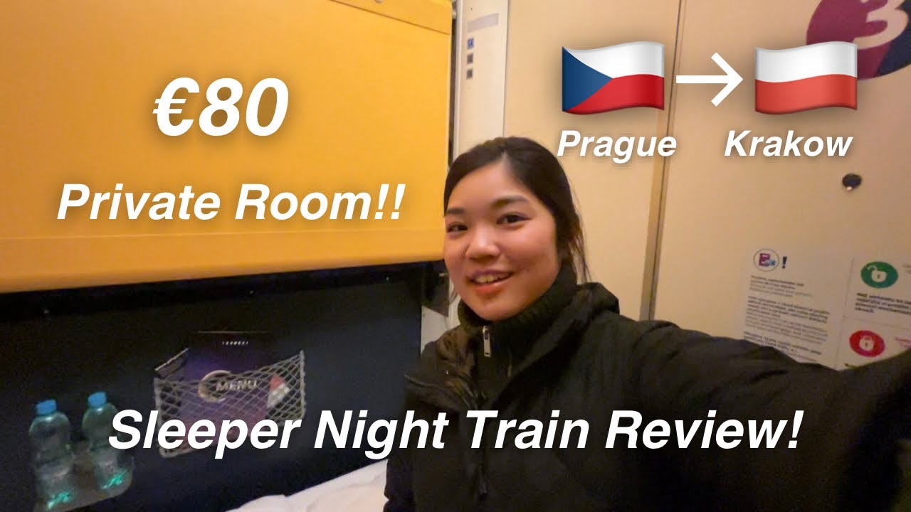 EuroNight Sleeper Night Train Chopin from Prague (Czechia) to Krakow (Poland)!! Euro #6