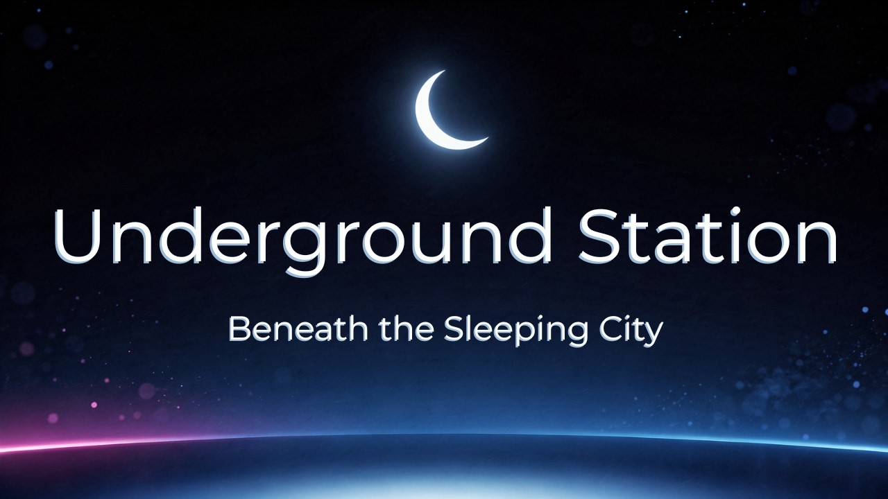 Midnight Underground Station – Beneath the Sleeping City | calm sleep story