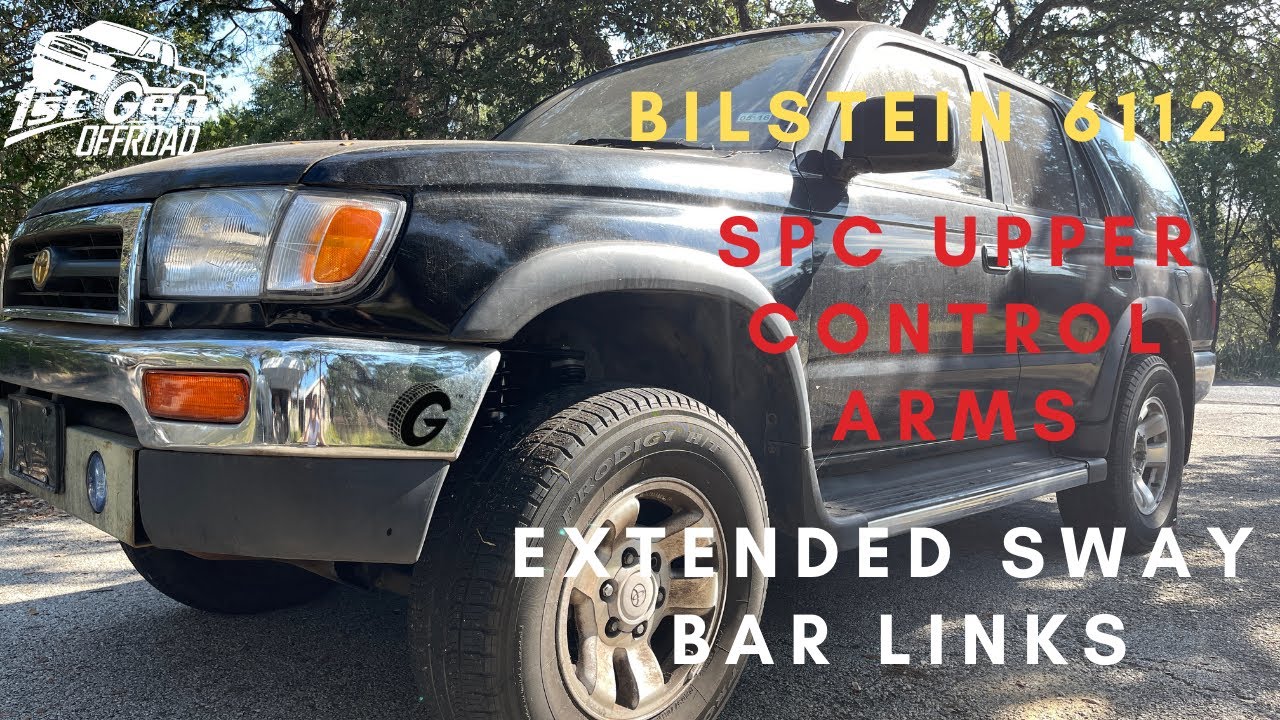 Ep. 28. 3rd Gen 4Runner Front Lift With Tundra Bilstein 6112, SPC UCAs, Extended Sway Bar Links