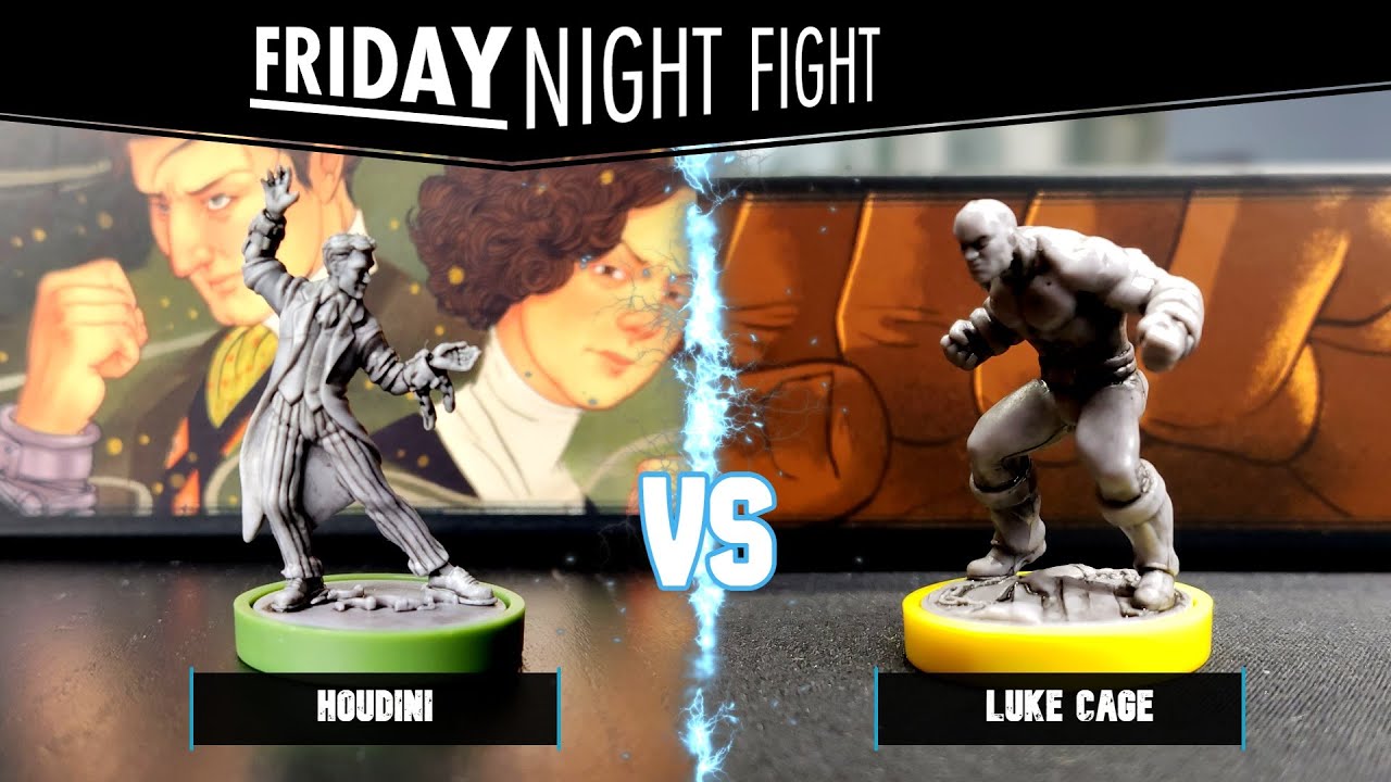 Friday Night Fight: Houdini VS Luke Cage