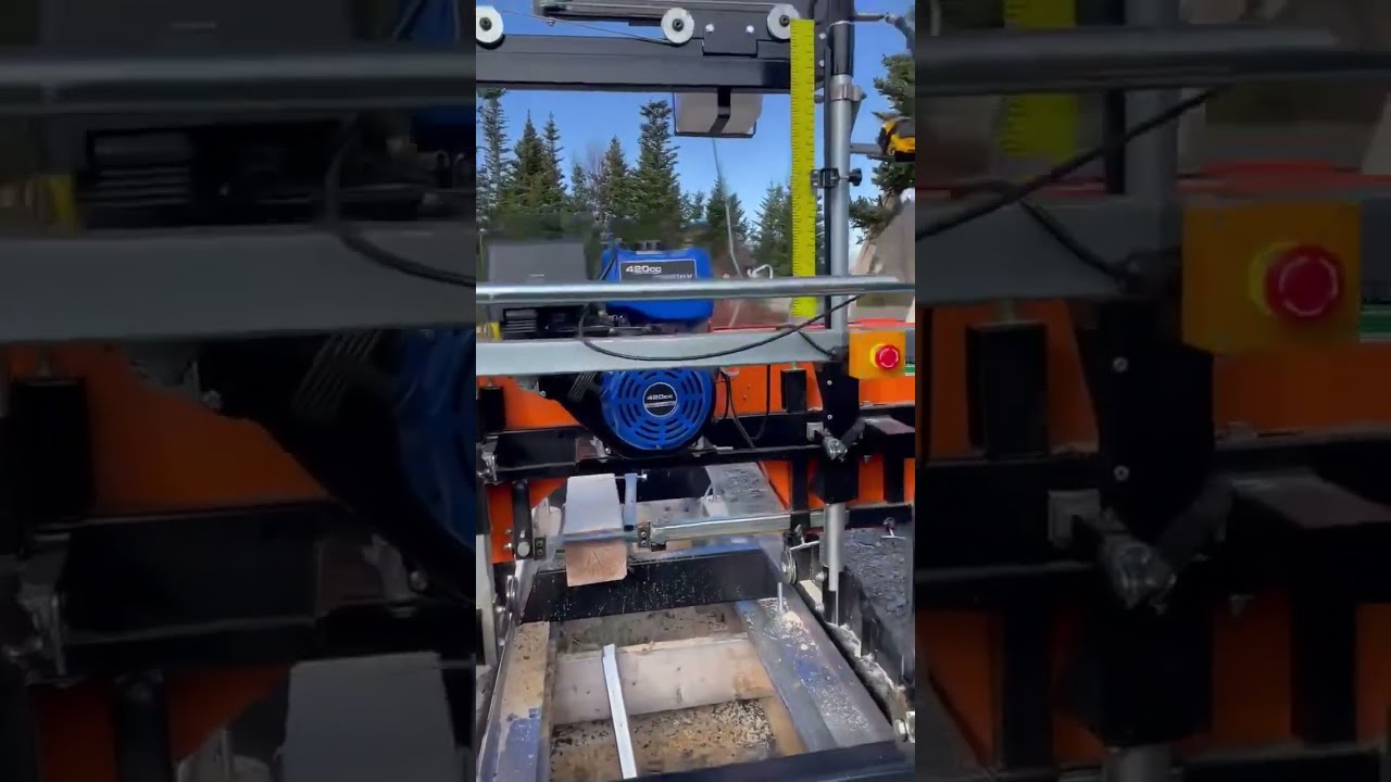 Bozeman Sawmill Sawing