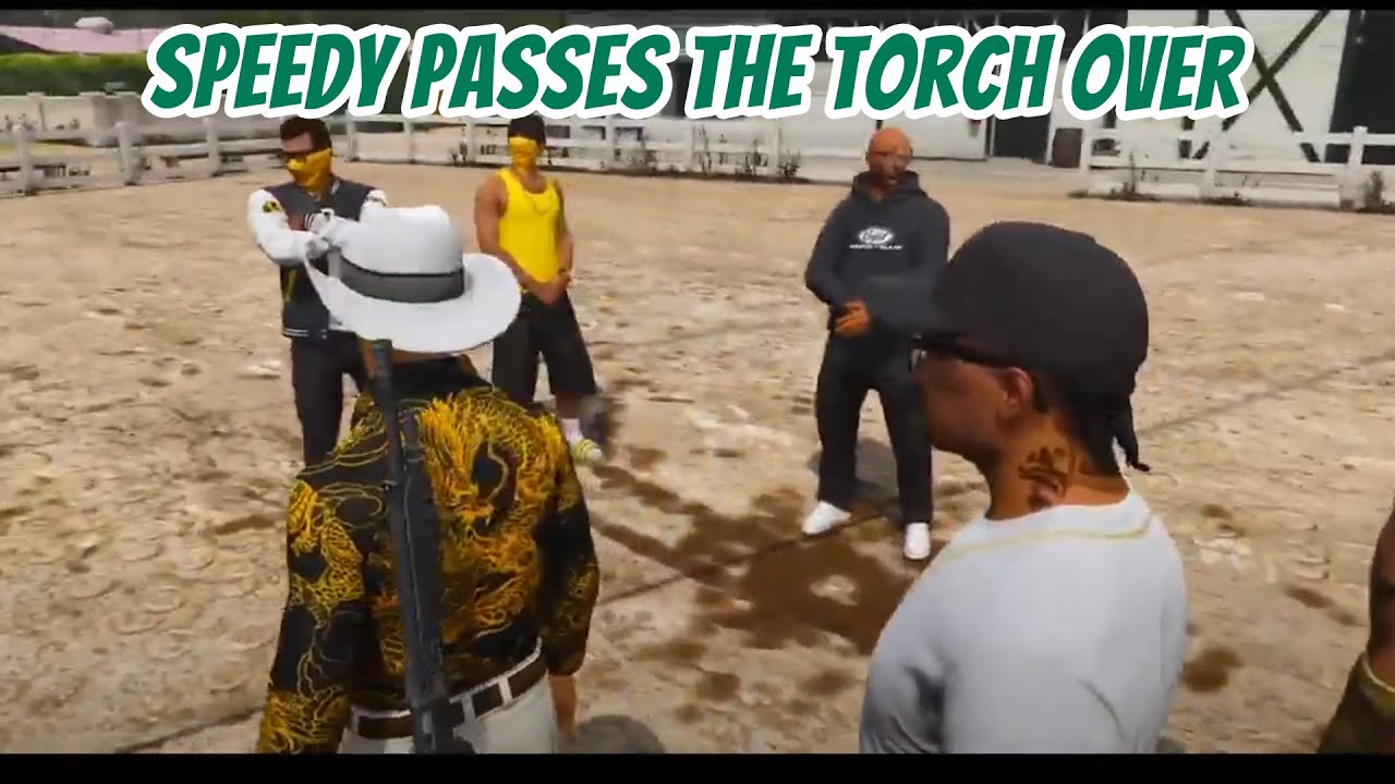 Speedy Passes the Torch Over - SayeedBlack || GTA 5 RP NoPixel