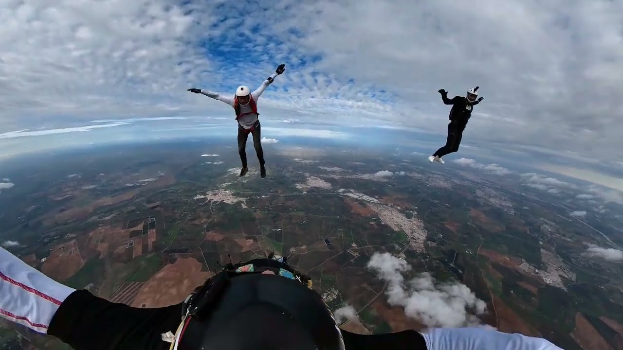 Deividas Misiulis Skydive Jump No: 2043 With Marius Coached By Ramsey
