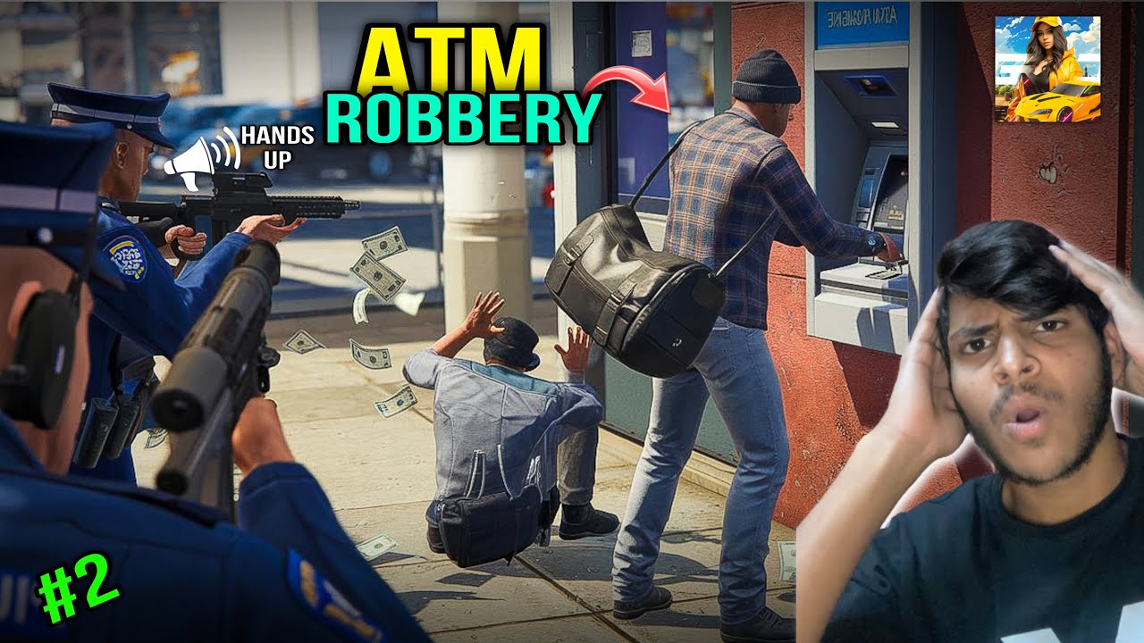 ROBBERING💰ATM TO BECOME RICH | GONE WORNG😰| RP GRAND MOBILE GAMEPLAY #2 #rpgrand 