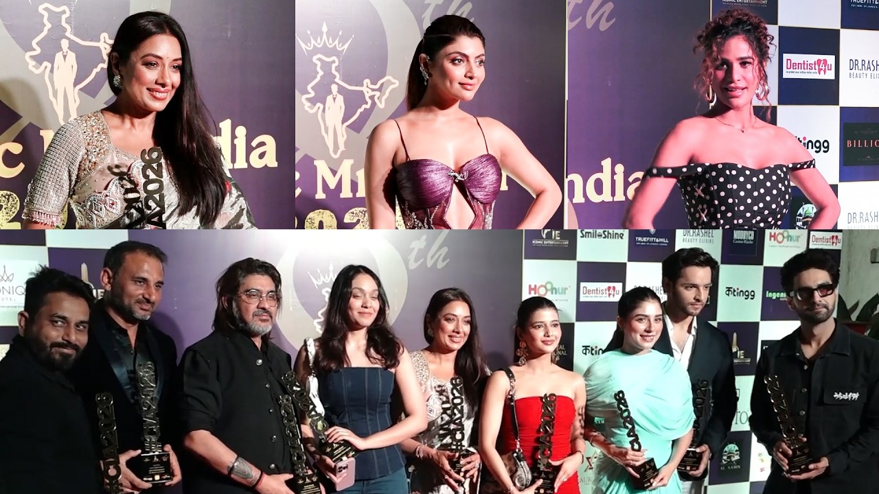 Rupali Ganguly, Akanksha Puri & Poonam Pandey At The Grand 6th Continental International Awards 2026