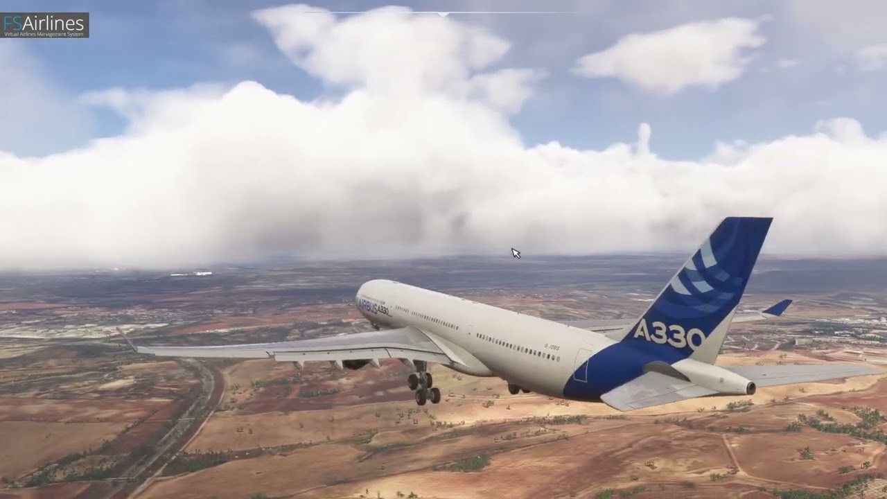 "FIRST LANDING IN FS24" Inibuilds A333 LEMD ILS32L MSFS2024 VOLANTA 221124