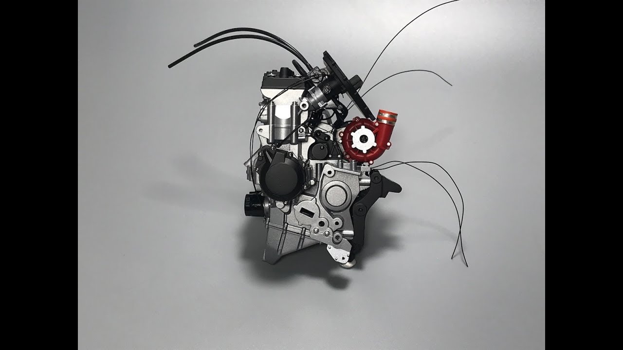 MENG: Kawasaki H2R 1/9 -Часть 1