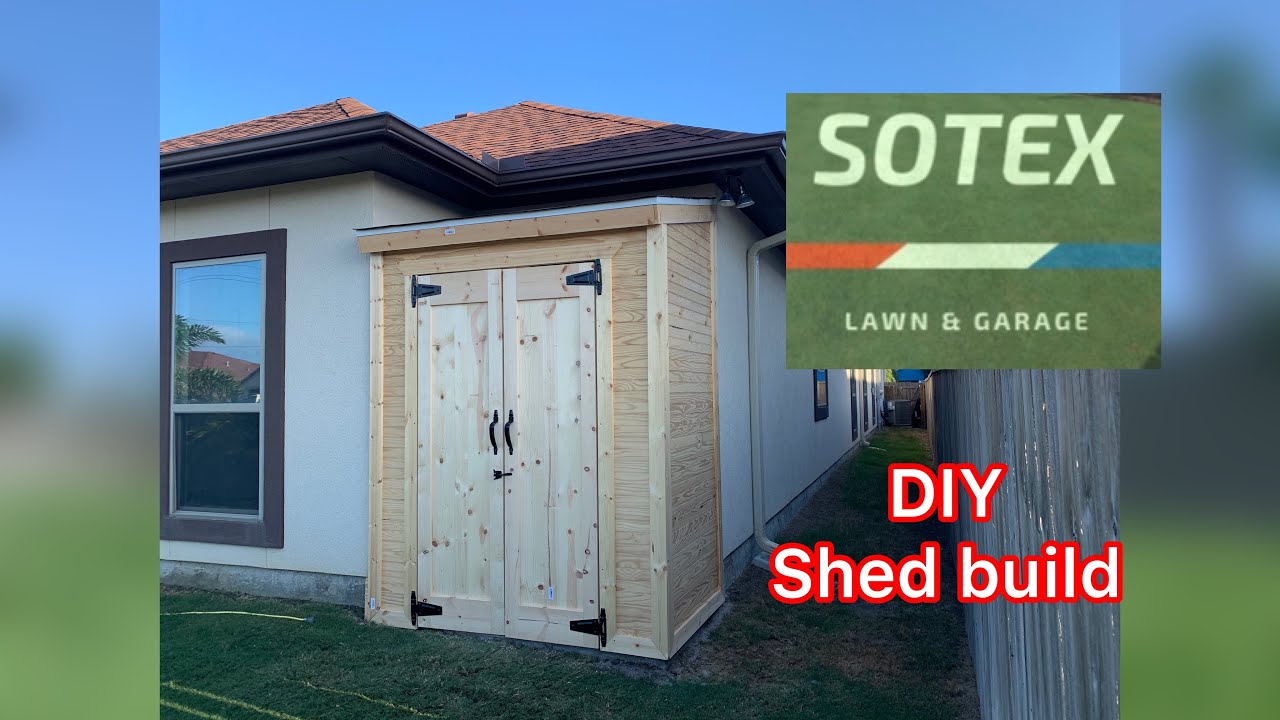 DIY small shed build