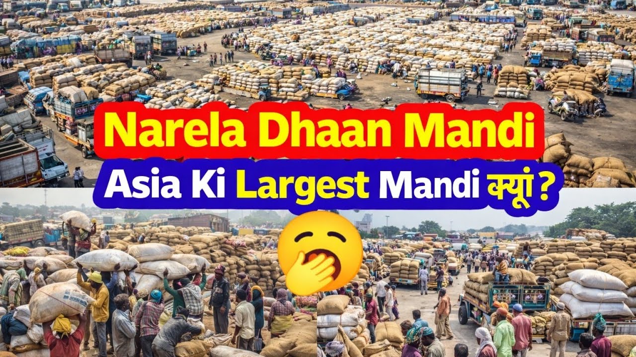 🌾 Explore Narela Anaj Mandi Delhi | Wholesale Grains Market | Ayan Market Vlogs