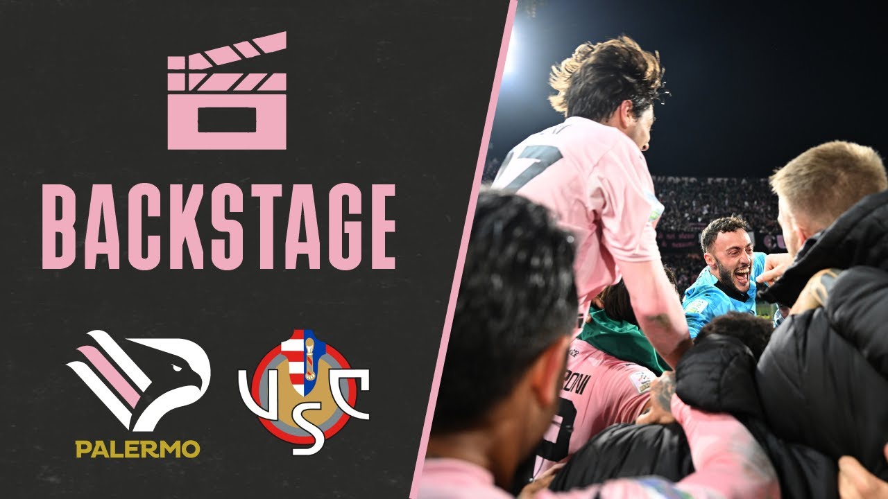 🎬 BACKSTAGE: VITTORIA ALL'ULTIMO RESPIRO 😍 La serata di Palermo-Cremonese 3-2