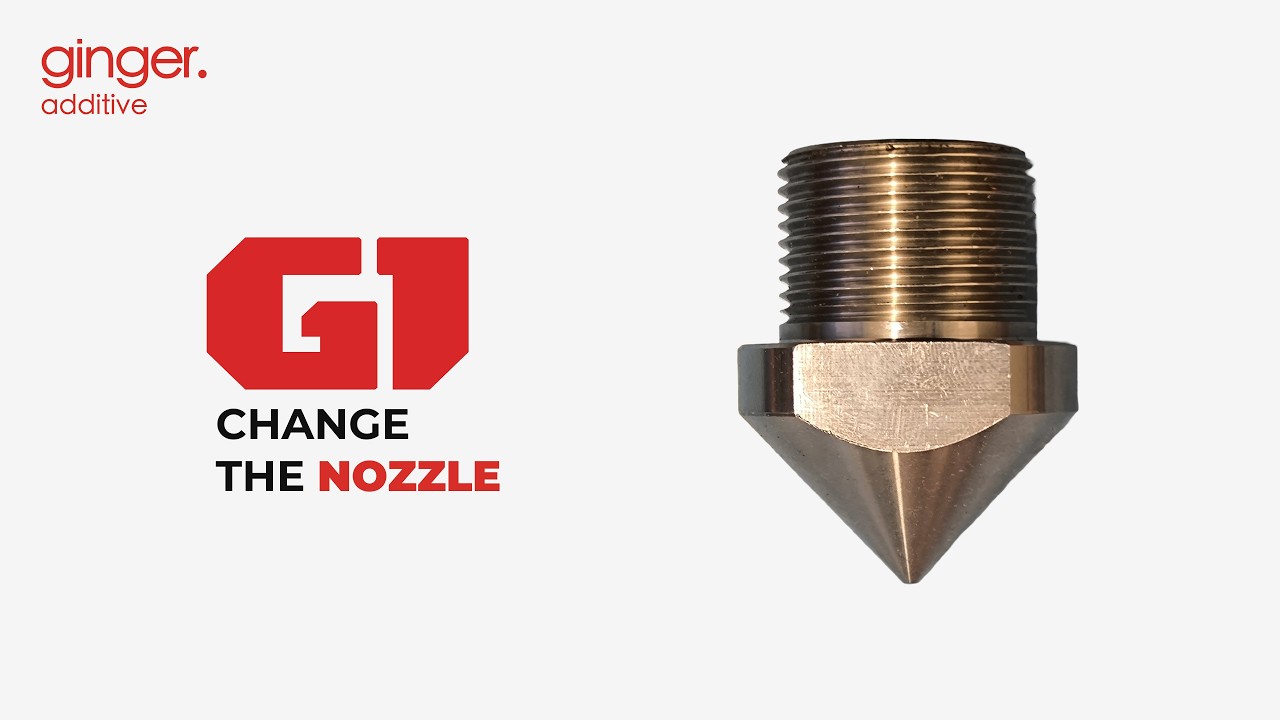 G1 Nozzle Change – Quick Guide