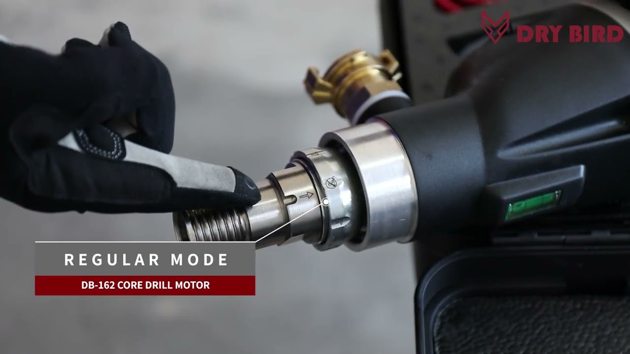 How to turn on BYCON core drills micro percussion mode