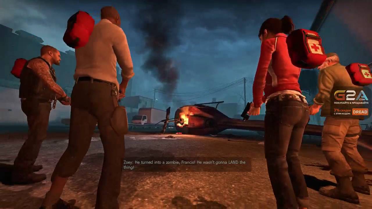Dread's stream. Left4Dead2 / 30.06.2016.[3]